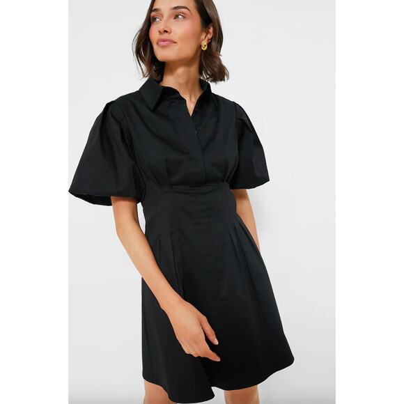 Tuckernuck Black Mini Delaney Dress Sz M - Picture 1 of 5